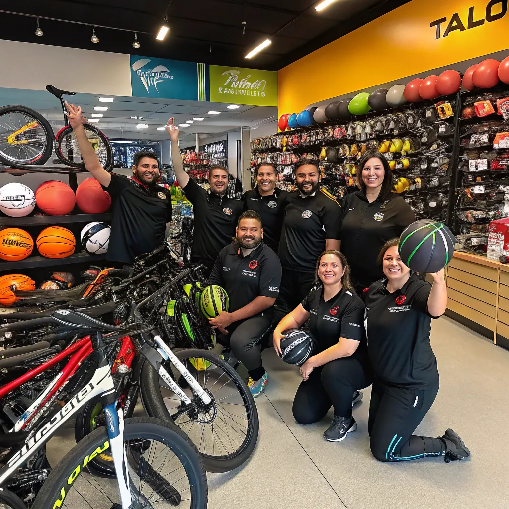 Dedicated team of TALONVEXIS sporting goods store